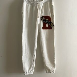 RHUDE trackpamts jogger sweatpants with R LOGO